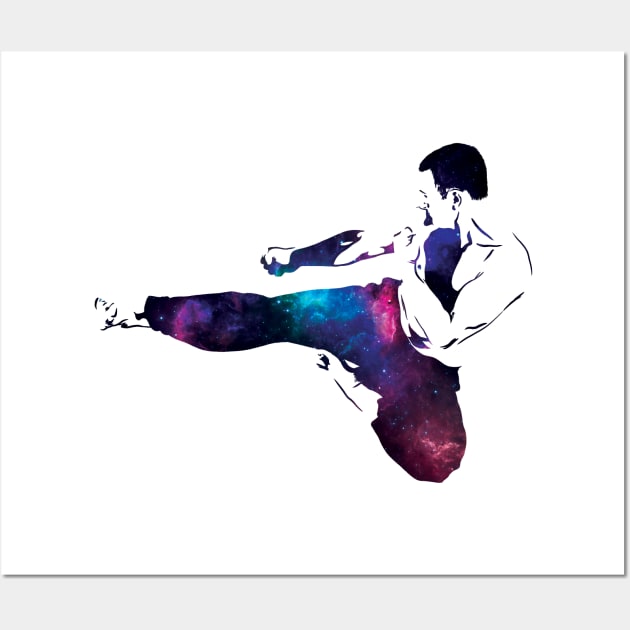 Galaxy Side Kick Wall Art by polliadesign